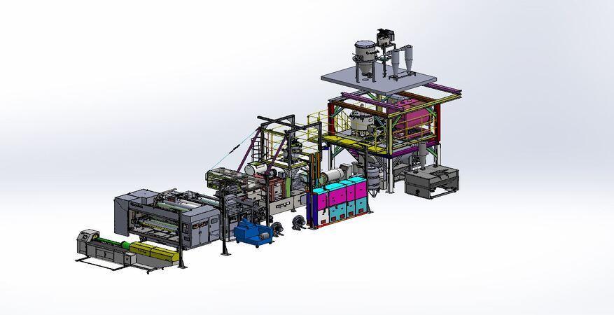 PVC Cast Film Machine 